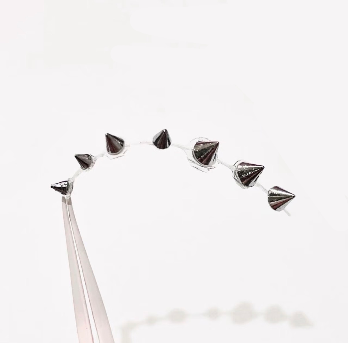 Silver Stud Lashes